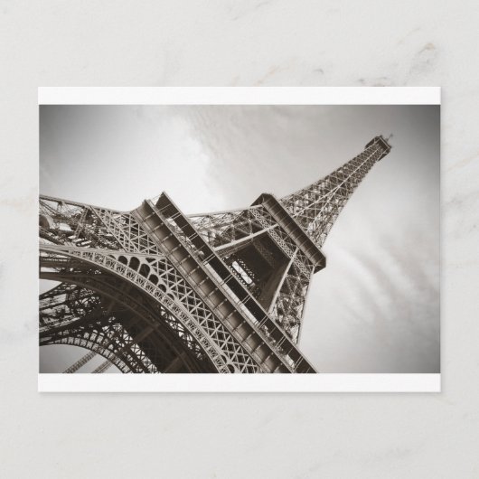 Der Eiffelturm, Paris Postkarte (Vorderseite)