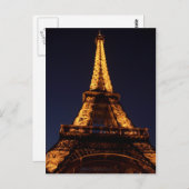Der Eiffelturm Postkarte (Vorne/Hinten)