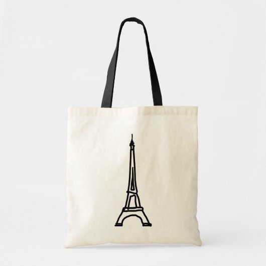 Der Eiffelturm Tragetasche (Vorne)