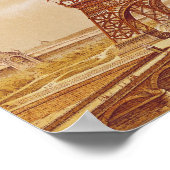 Der Eiffelturm von 1889 Poster (Ecke)