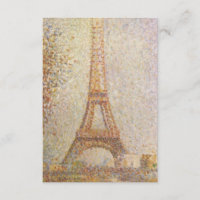 Der Eiffelturm von Georges Seurat