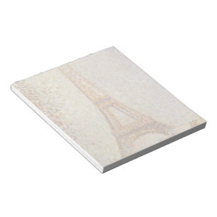 Der Eiffelturm von Georges Seurat Notizblock