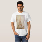 Der Eiffelturm von Georges Seurat T-Shirt (Vorne ganz)