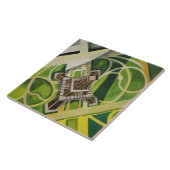 Der Eiffelturm (von Robert Delaunay) Fliese (Seite)