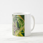Der Eiffelturm (von Robert Delaunay) Kaffeetasse (VorderseiteRechts)