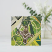 Der Eiffelturm (von Robert Delaunay) Karte (Stehend Vorderseite)