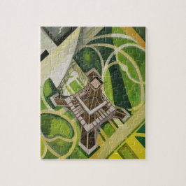Der Eiffelturm (von Robert Delaunay) Puzzle