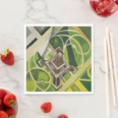 Der Eiffelturm (von Robert Delaunay) Serviette (Beispiel)