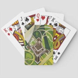 Der Eiffelturm (von Robert Delaunay) Spielkarten