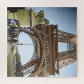 Der Eiffelturm, wie man ihn noch nie gesehen hat. Puzzle (Horizontal)