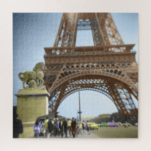 Der Eiffelturm, wie Sie ihn noch nicht gesehen hab Puzzle