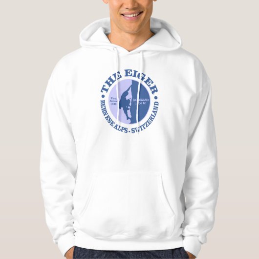 Der Eiger Hoodie (Vorderseite)