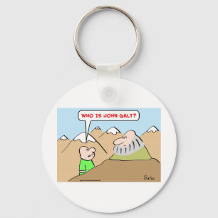 der ein beliebter Objektivismus ist Schlüsselanhänger