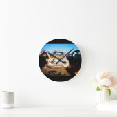 Der ein Kram des Mannes der Schatz eines anderen Runde Wanduhr (Zuhause)