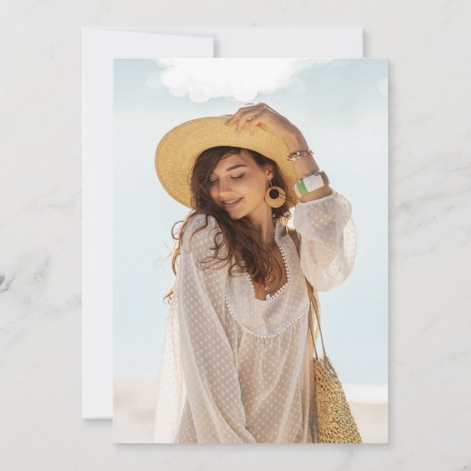 Der eine, in dem sie Party Einladung abschloss (Rückseite)