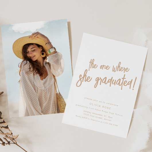 Der eine, in dem sie Party Einladung abschloss