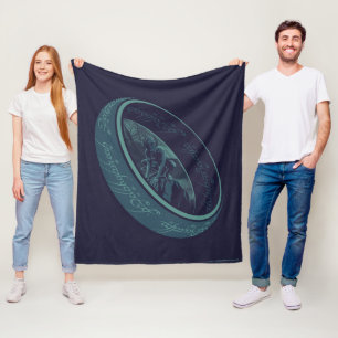 DER EINE RING™ GOLLUM™ Grafik Fleecedecke