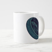 DER EINE RING™ GOLLUM™ Grafik Jumbo-Tasse (Vorderseite Rechts)