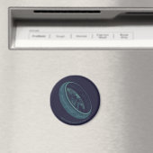 DER EINE RING™ GOLLUM™ Grafik Magnet (In Situ (Geschirrspüler))