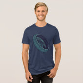 DER EINE RING™ GOLLUM™ Grafik Tri-Blend Shirt (Vorderseite voll)
