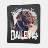 Der einfache moderne Coole Grunge Name und das Fot Keramikornament (Links)