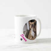 Der einfache, moderne Coole Typografie-Name des Ha Kaffeetasse (VorderseiteRechts)