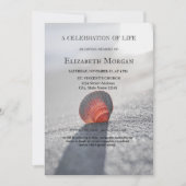 Der einfache Strandurlaub am Meer Einladung (Vorderseite)