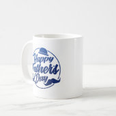 Der einfache Tag des Blauen Glücks | Tasse des Kaf (Vorderseite Links)