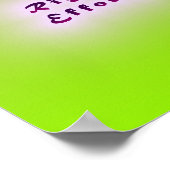 Der einfache Weg (Dharma Wheel) Poster (Ecke)