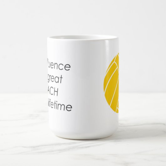 Der Einfluss einer Coach Water Polo Tasse (Mittel)