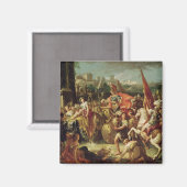 Der Eingang Alexander des Großen Magnet (Vorderseite/Rückseite)