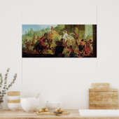 Der Eingang Alexander des Großen Poster (Küche)