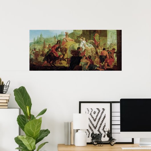 Der Eingang Alexander des Großen Poster (Heimbüro)