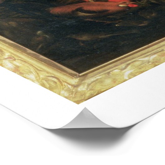 Der Eingang der Tiere in die Arche Poster (Ecke)