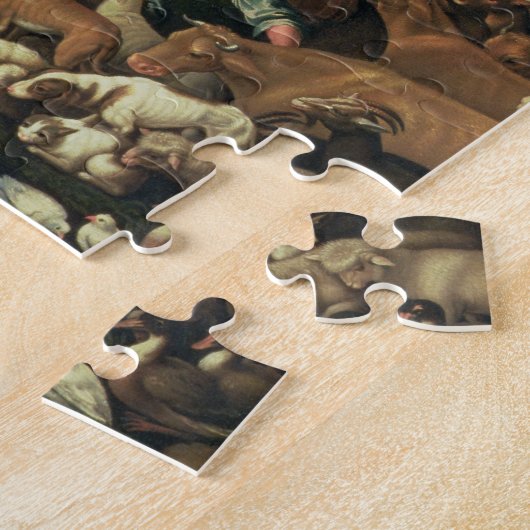 Der Eingang der Tiere in die Arche Puzzle (Seite)