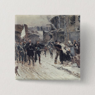 Der Eingang in Belfort des deutschen Kommandanten Button