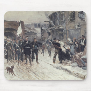 Der Eingang in Belfort des deutschen Kommandanten Mousepad