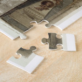 Der Eingang in den Chor und in den Westeingang, Puzzle (Seite)