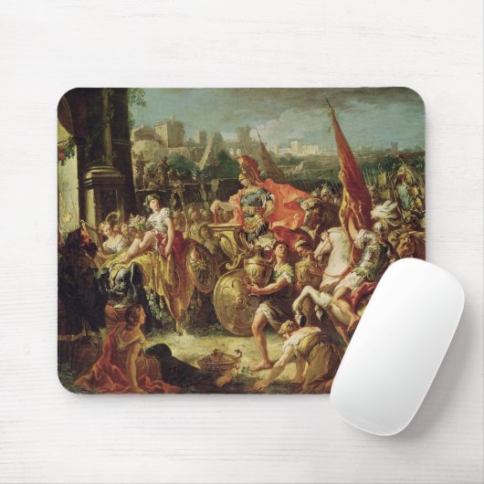 Der Eingang von Alexander der Große Mousepad (Mit Mouse)