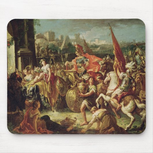 Der Eingang von Alexander der Große Mousepad (Vorne)