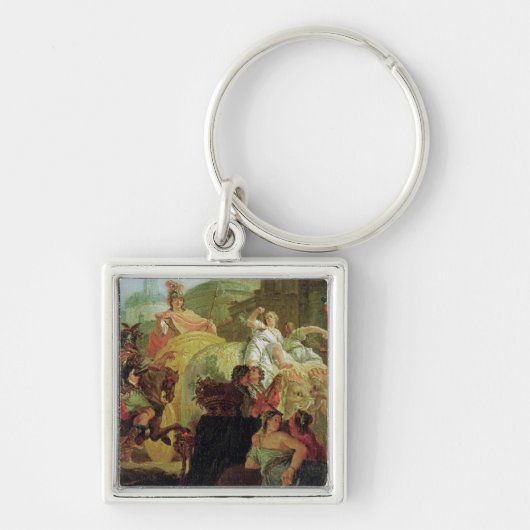 Der Eingang von Alexander der Große Schlüsselanhänger (Vorne)