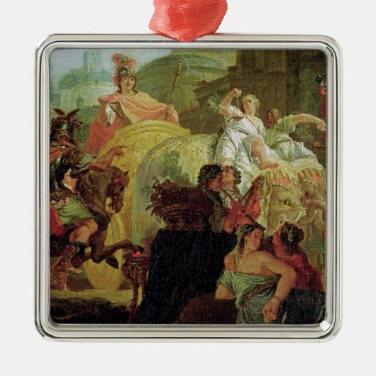 Der Eingang von Alexander der Große Silbernes Ornament (Vorne)