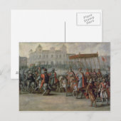 Der Eingang von Charles V Postkarte (Vorne/Hinten)