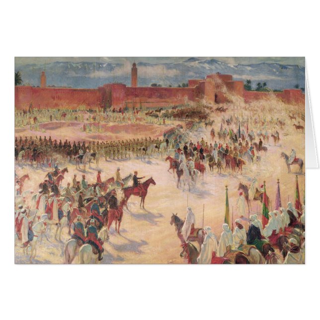 Der Eingang von General Lyautey u. von General (Vorderseite (Horizontal))