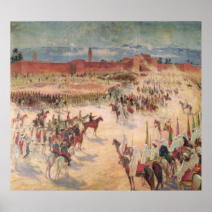 Der Eingang von General Lyautey u. von General Poster