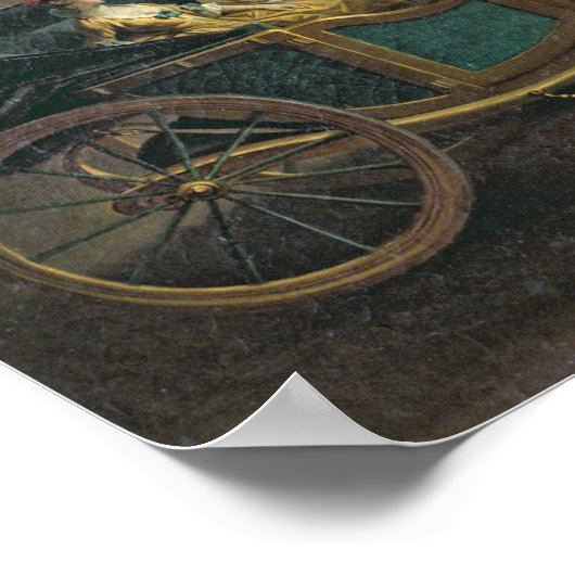 Der Eingang zu den Tuilerien vom Ort aus Poster (Ecke)