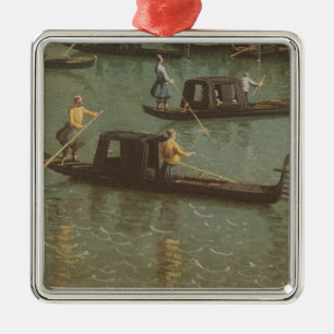 Der Eingang zum Canal Grande Ornament Aus Metall