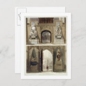 Der Eingang zum Chor und der Eingang zum West Postkarte (Vorne/Hinten)