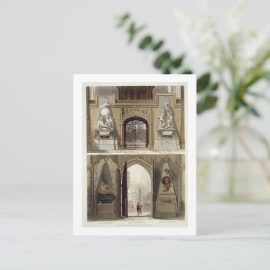 Der Eingang zum Chor und der Eingang zum West Postkarte (Stehend Vorderseite)