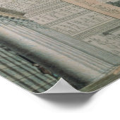 Der Eingang zum Tempel, Akt I Szene iii Poster (Ecke)